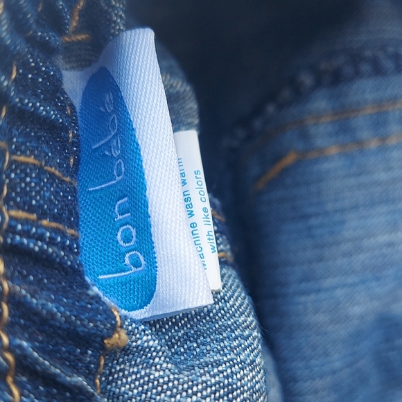 Bon bebe Infants Wide Leg Bluejean Capris Size 12m - Picture 4 of 4